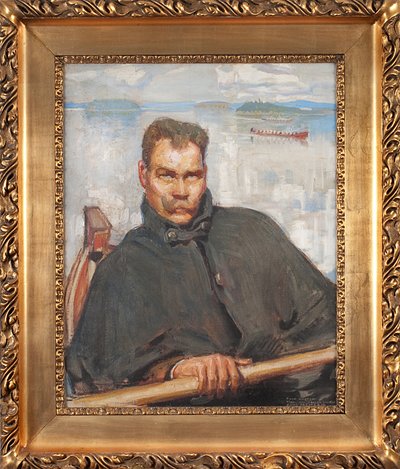 Johannes Linnankoski by Akseli Gallen Kallela